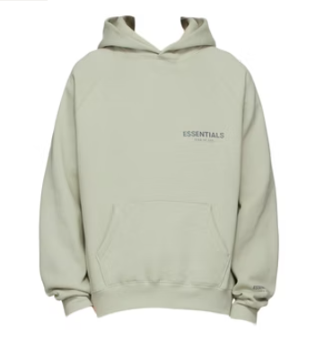 SS21 Core-Collection Essentials Hoodie - Concrete