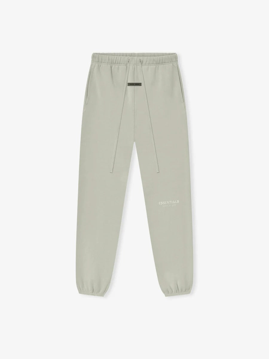 SP25 Essentials Sweatpants (Metallic Logo) - Abbey Stone