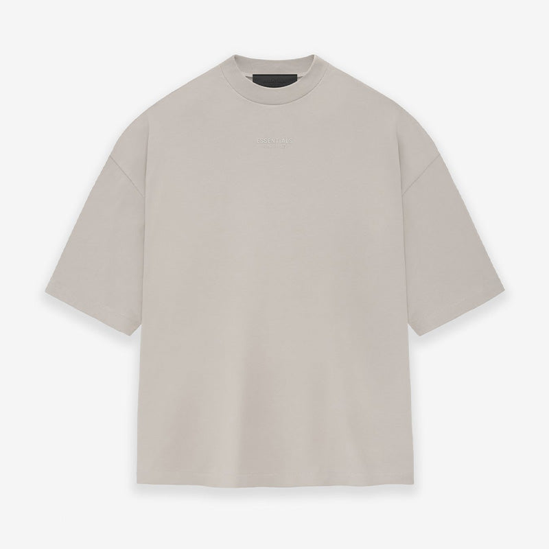 FW23 Cloud Collection Essentials S-Shirt - Silver Cloud