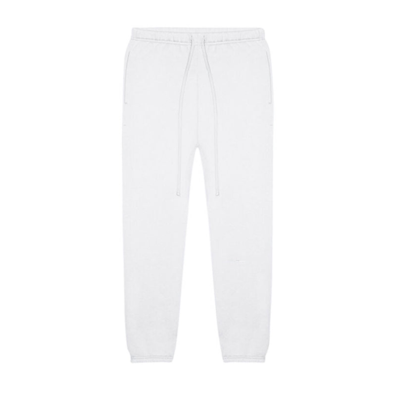 Blank Hoodie & Pants Without Logo 380GSM - White Pants