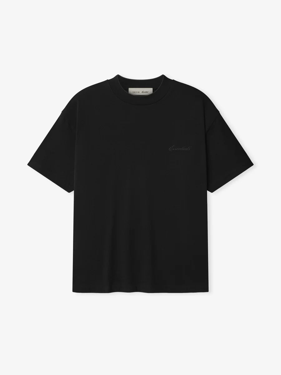 SS26 Essentials S-Shirt - Vintage Black