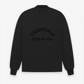 SS23 Black Core Collection Essentials LShirt (Front Silicon L-shirt) - Jet Black