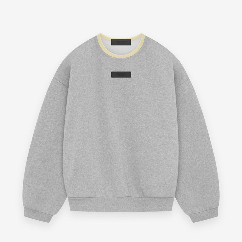 SS24 Essentials Crewneck Sweatshirt - Light Heather Oatmeal