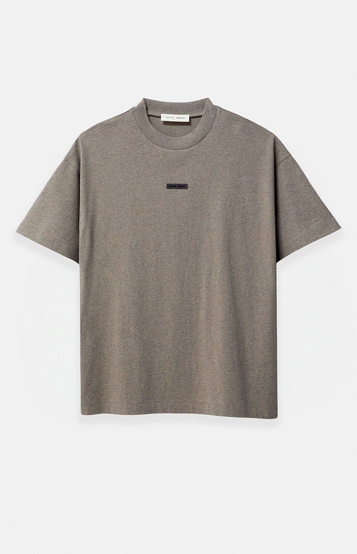 SP25 Essentials S-Shirt (Metallic Logo) - Homestead Heather
