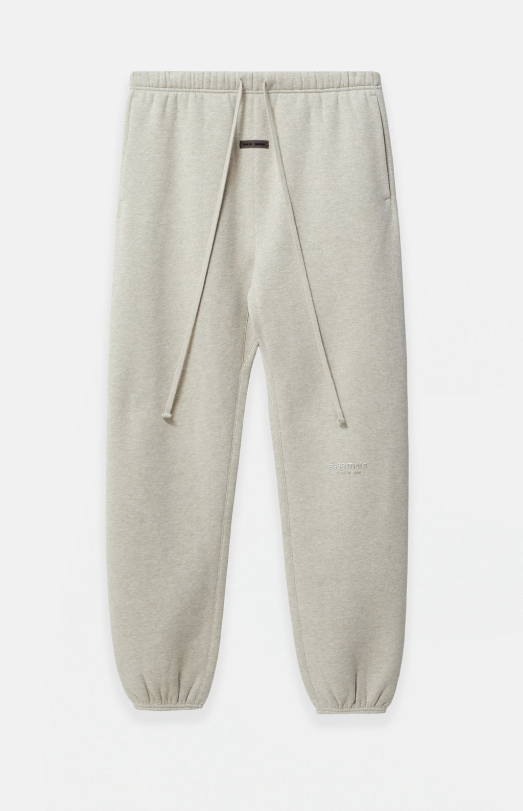 SP25 Essentials Sweatpants (Metallic Logo) - Heather Stone