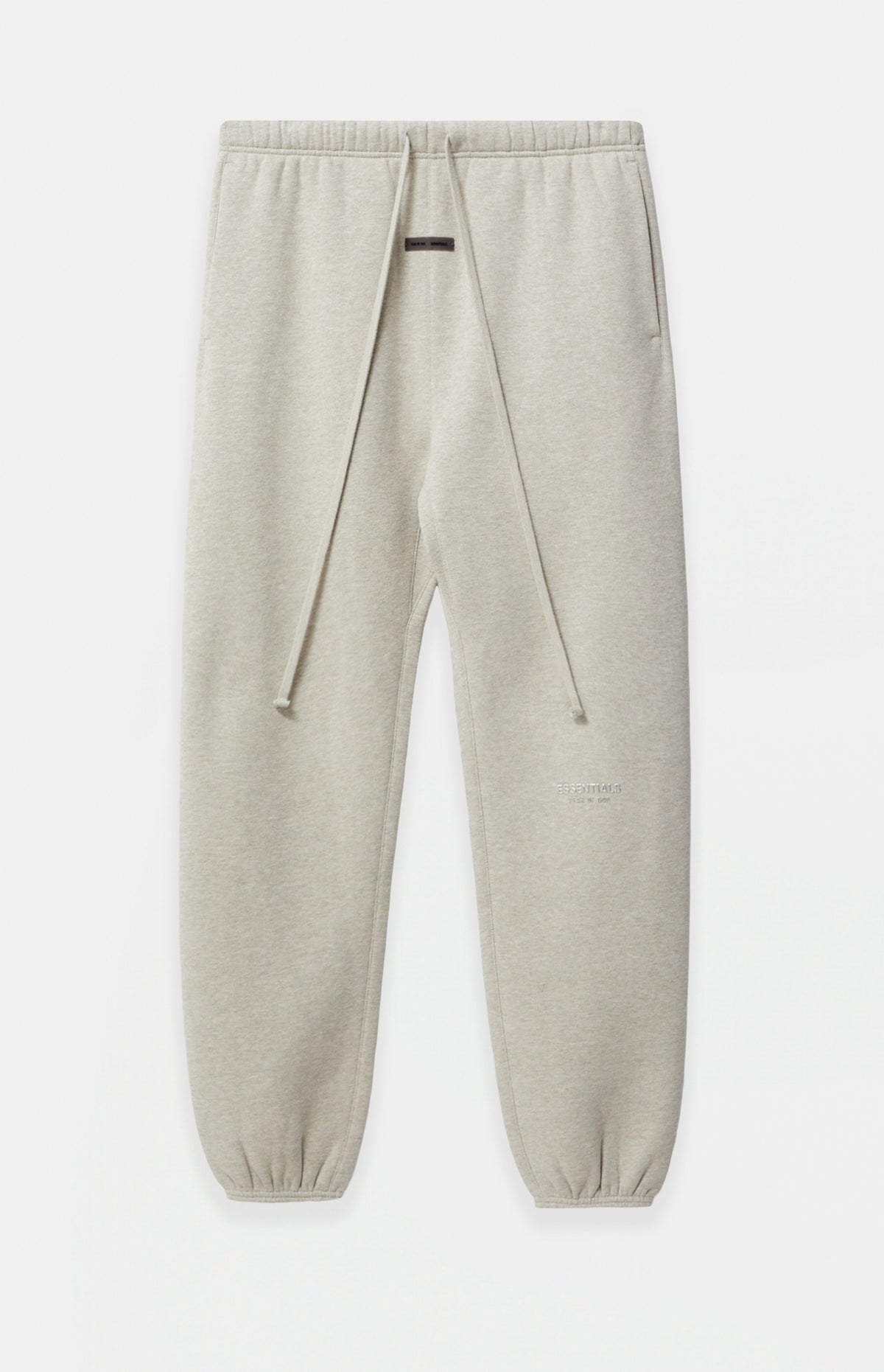 SP25 Essentials Sweatpants (Metallic Logo) - Heather Stone