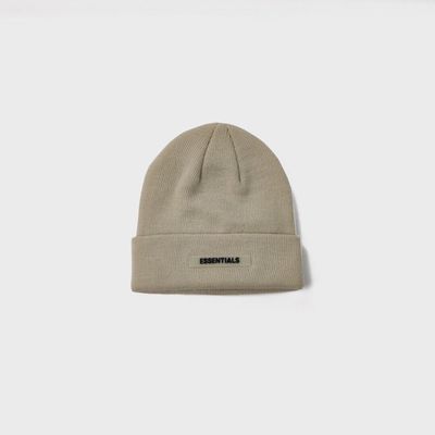 Essentials Beanie Hat - Tan