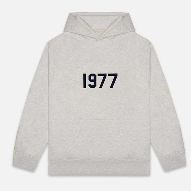 SS22 1977 Collection Essentials Hoodie (1977Velvety) - Dark Oatmeal