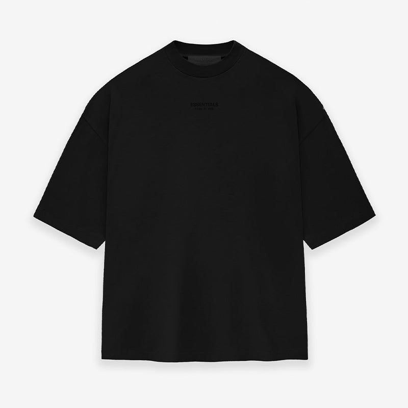 FW23 Cloud Collection Essentials S-Shirt - Jet Black