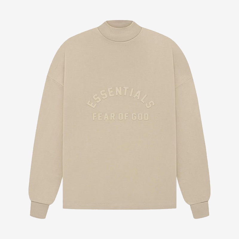 SS23 Black Core Collection Essentials LShirt (Front Silicon L-shirt) - Dusty Beige