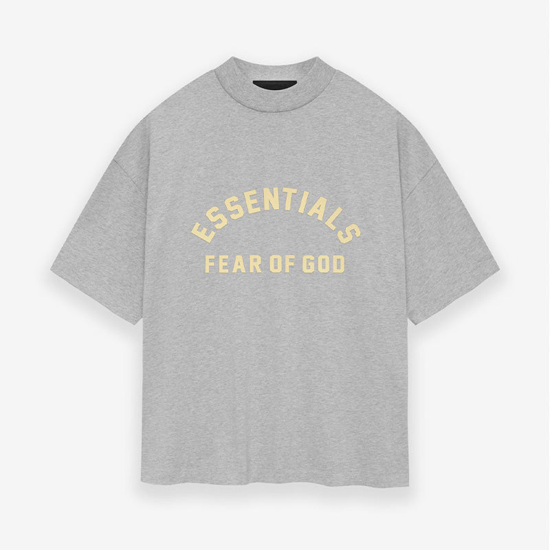 SS24 Essentials Heavy Shirt - Light Heather Oatmeal
