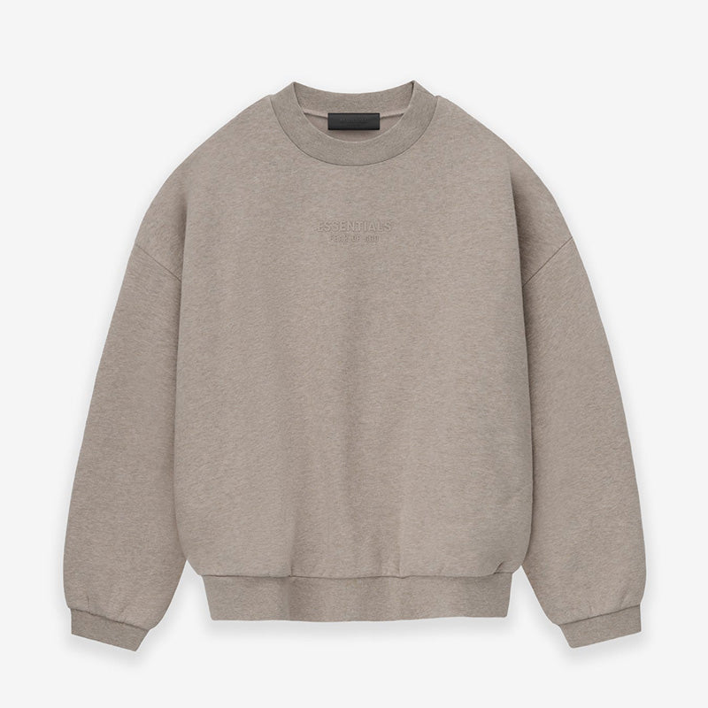 FW23 Cloud Collection Essentials Crewneck - Core Heather