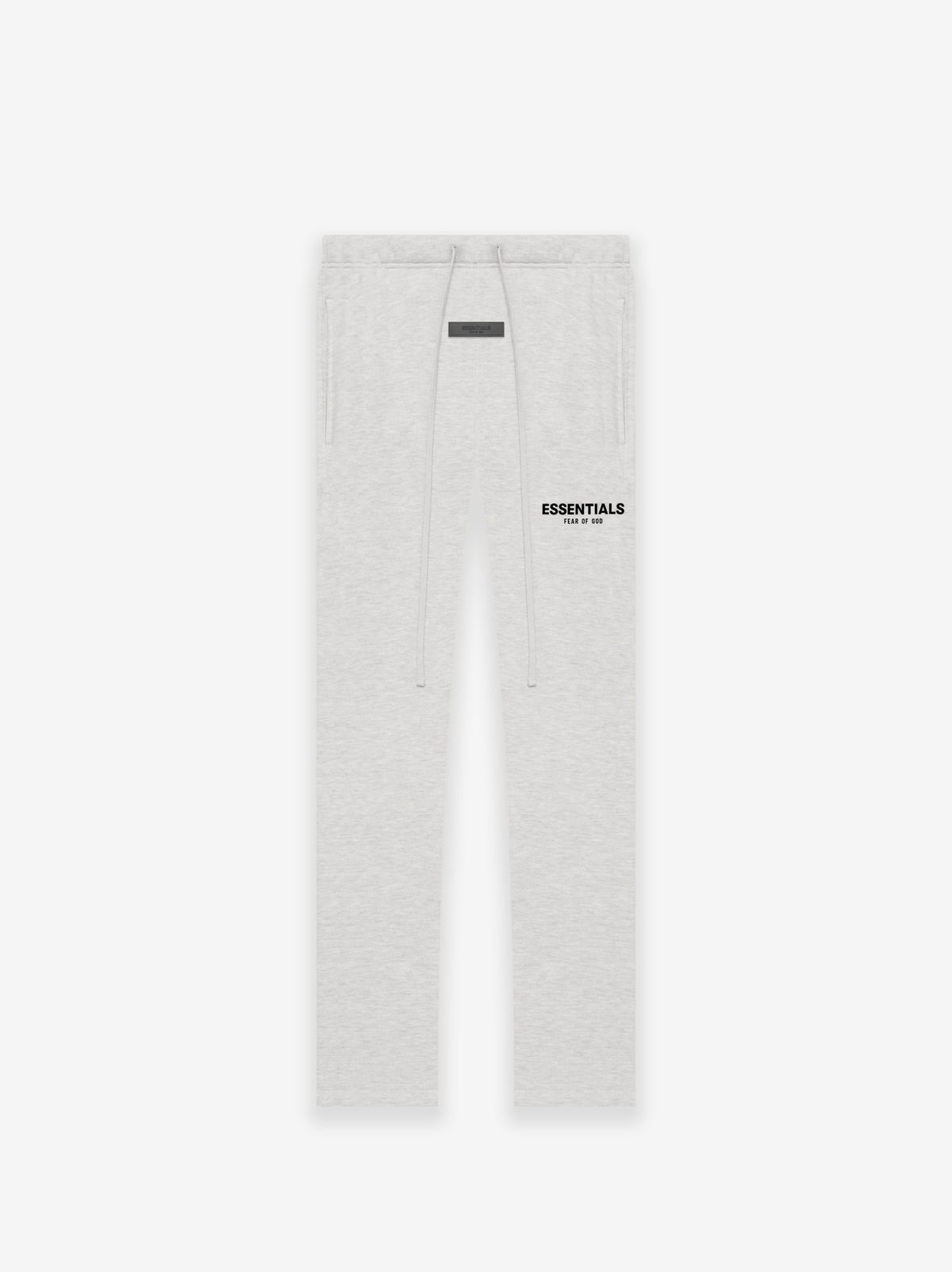 SS22 1977 Essentials Relaxed Sweatpants (Black Velvety Print) - Light Oatmeal