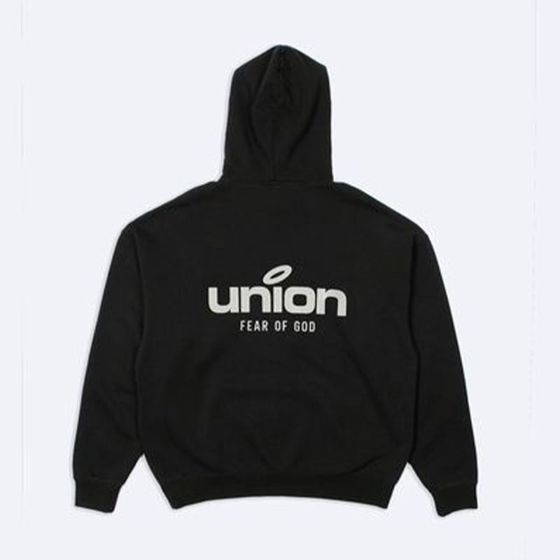 SS21 Union X Essentials Hoodie - Black