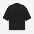 SS23 Black Core Collection Essentials S-Shirt - Jet Black
