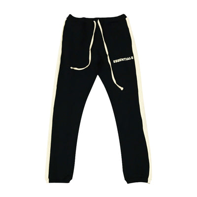 SS19 Essentials Patch Pants - Black