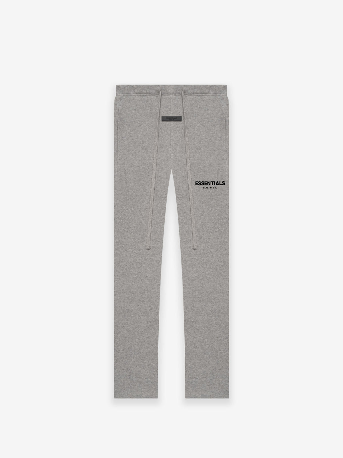 SS22 1977 Essentials Relaxed Sweatpants (Black Velvety Print) - Dark Oatmeal