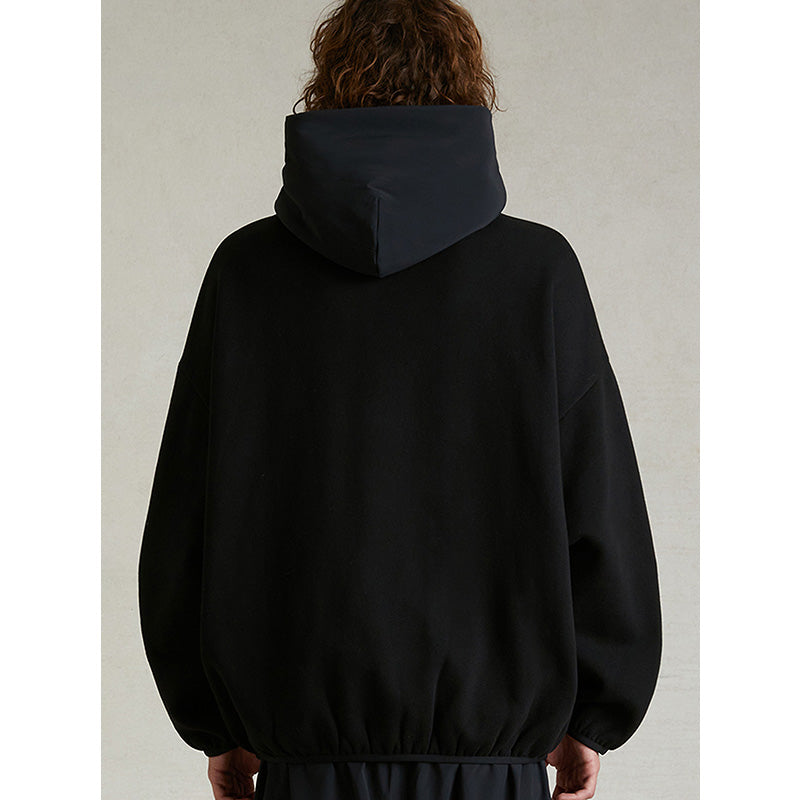 SU24 Essentials Nylon Fleece Hoodie