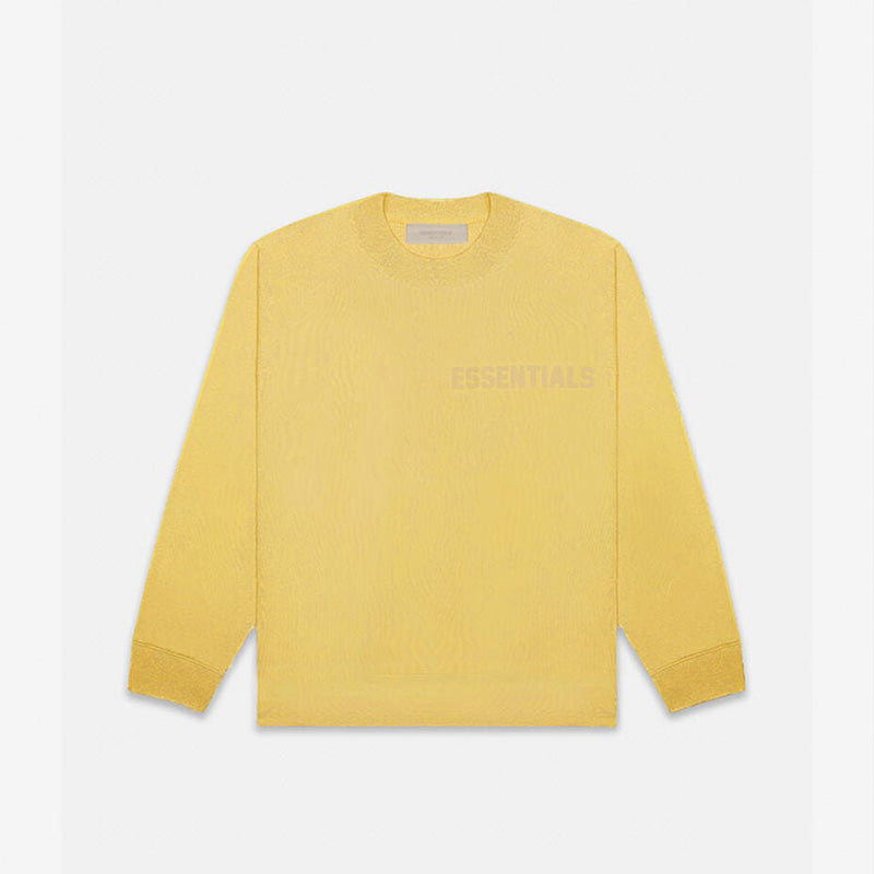 SS23 Essentials LShirt (Silicon Print L-Shirt) - Light Tuscan