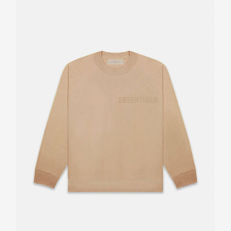 SS23 Essentials LShirt (Silicon Print L-Shirt) - Sand