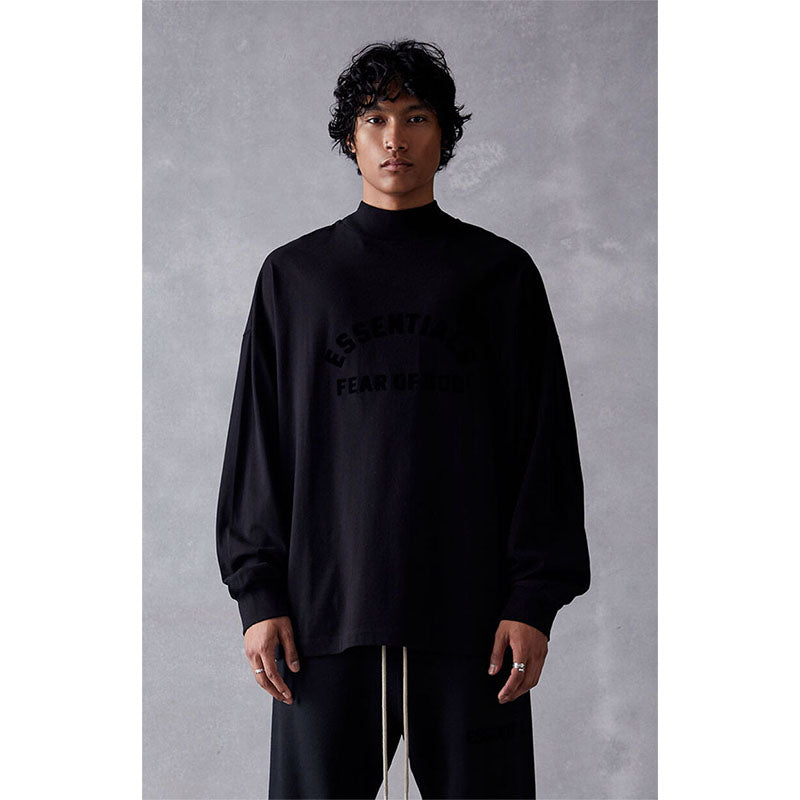 SS23 Black Core Collection Essentials LShirt (Front Silicon L-shirt)