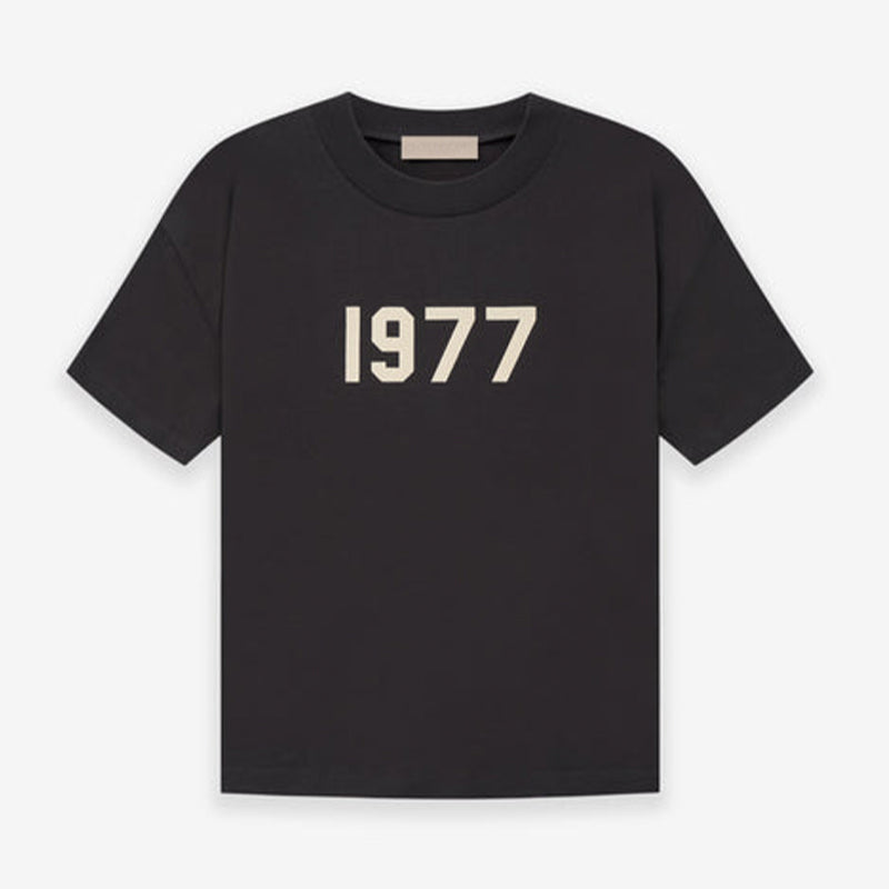 SS22 1977 Collection Essentials S-Shirt (1977 Velvety Print) - Iron