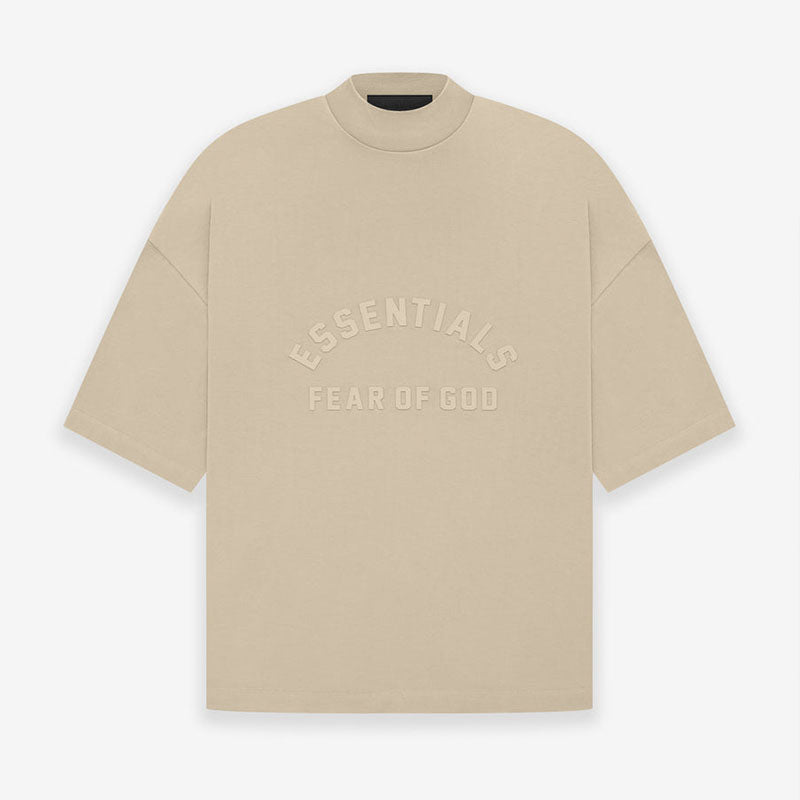 SS23 Black Core Collection Essentials S-Shirt - Dusty Beige