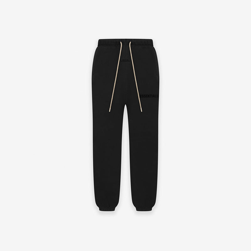 SS23 Black Core Collection Essentials Sweatpants - Jet Black