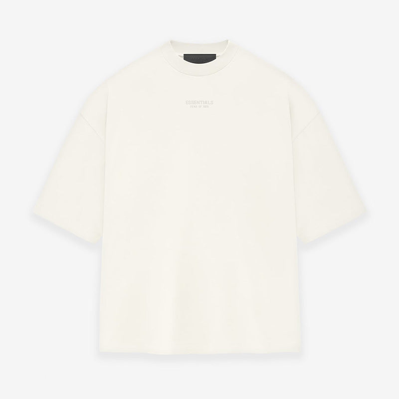 FW23 Cloud Collection Essentials S-Shirt - Cloud Dancer