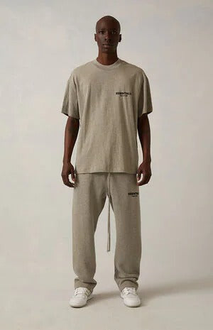SS22 Essentials Relaxed Sweatpants (Black Velvety Print)