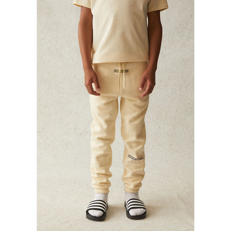 SS21 KIDS Essentials Sweatpants - Cream