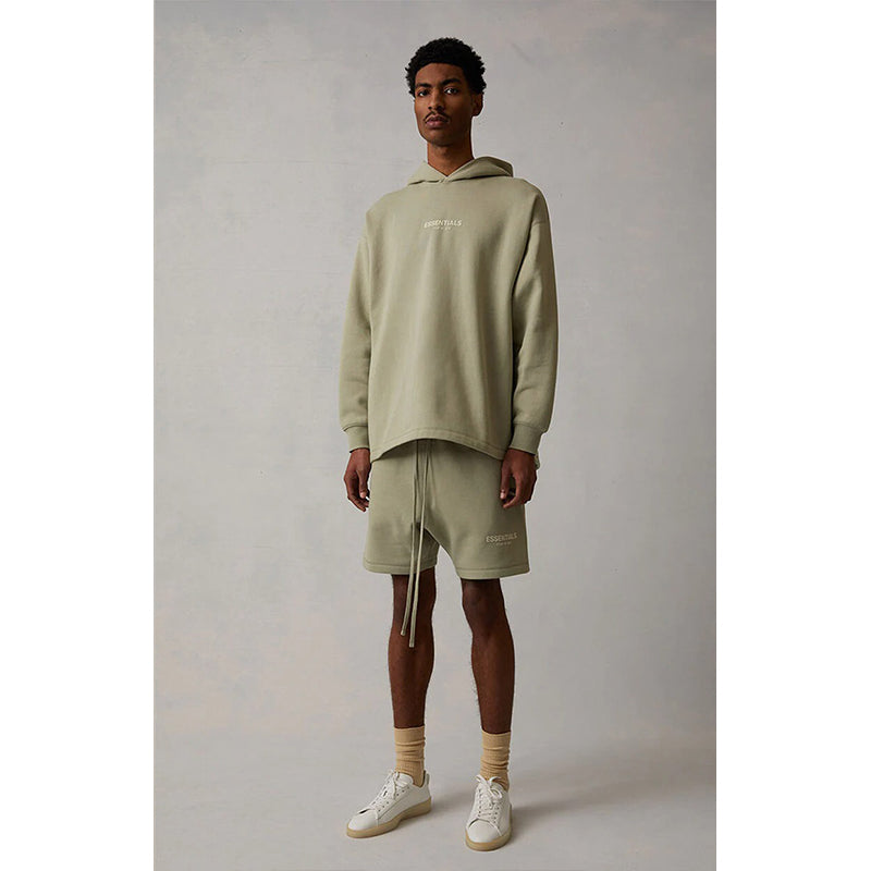SS22 Essentials Shorts (White Velvety Print)