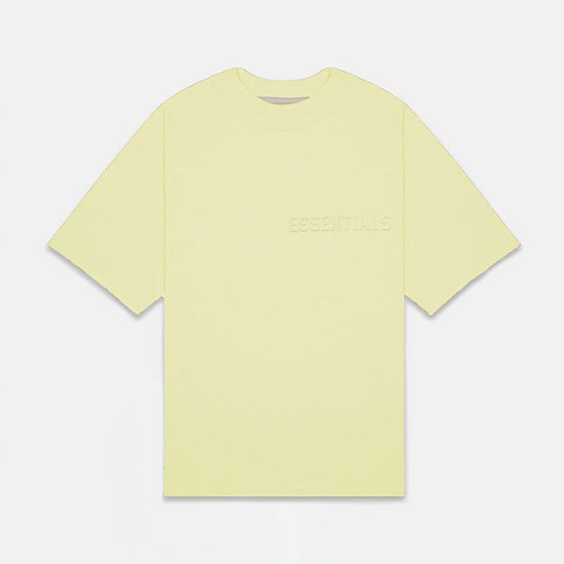 FW22 Essentials S-Shirt Drop 2 - Canary