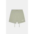 SS22 Essentials Shorts (White Velvety Print) - Seafoam