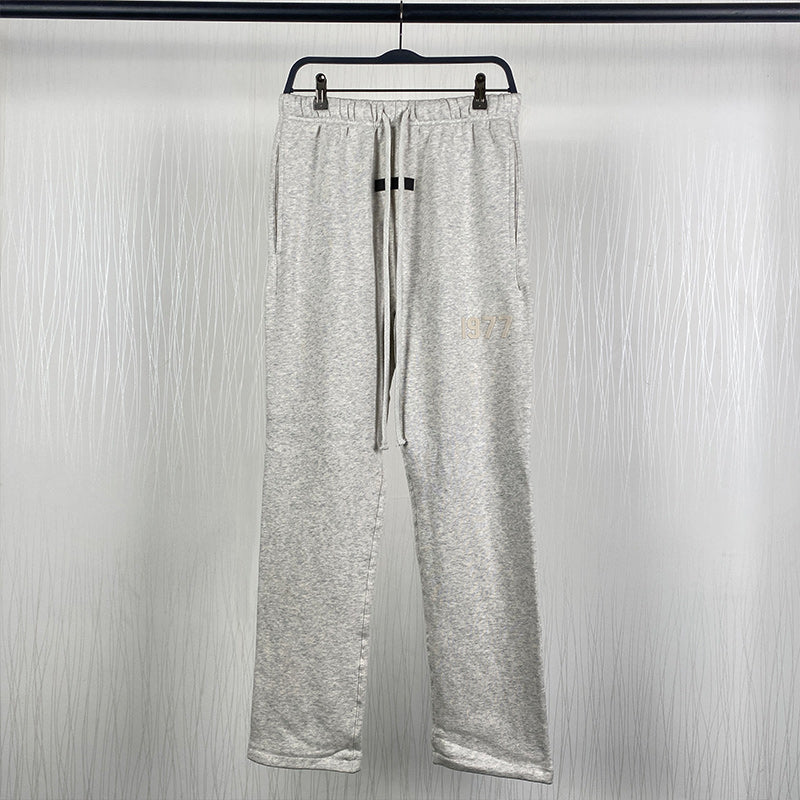 SS22 1977 Essentials Relaxed Sweatpants (Black Velvety Print)
