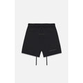 SS22 Essentials Shorts (Black Velvety Print) - Black
