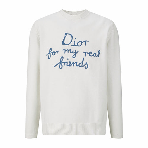 סוודר For My Real Friends Dior — שמנת — 1