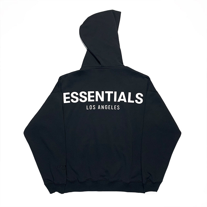 SS19 Essentials Hoodie - LA Black