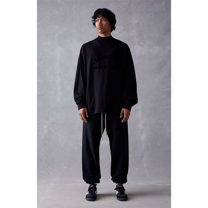 SS23 Black Core Collection Essentials LShirt (Front Silicon L-shirt)