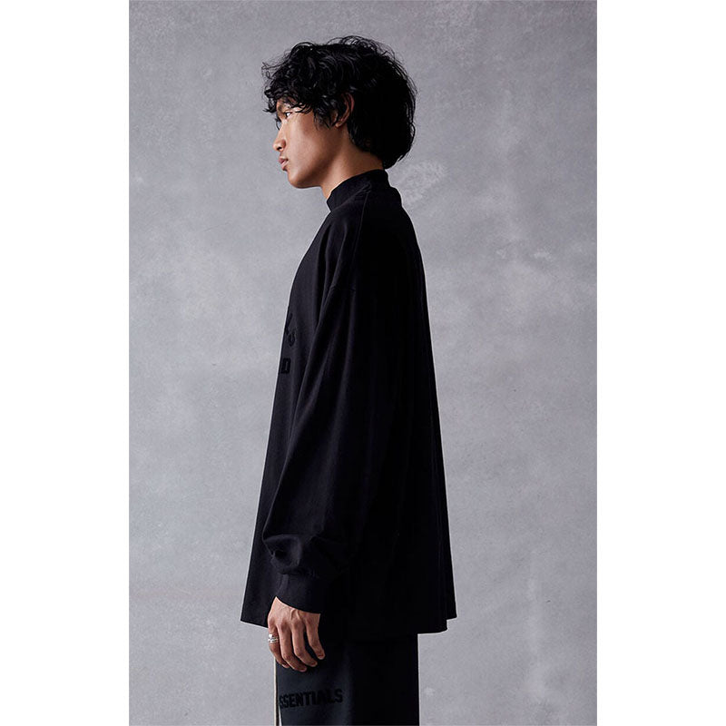 SS23 Black Core Collection Essentials LShirt (Front Silicon L-shirt)