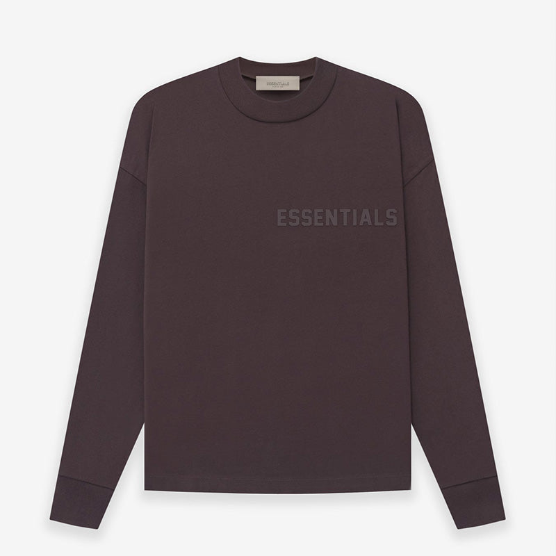 SS23 Essentials LShirt (Silicon Print L-Shirt) - Plum