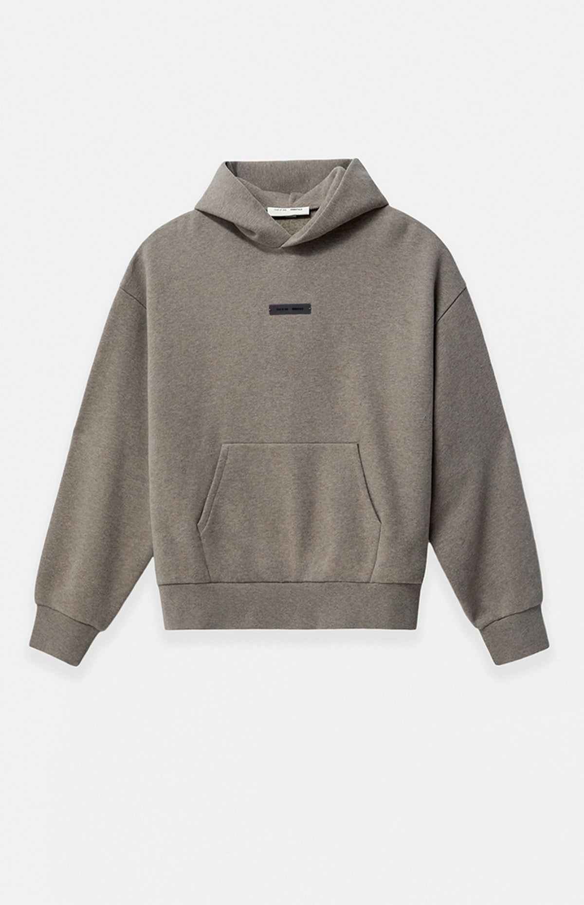 SP25 Essentials Hoodie (Metallic Logo) - Homestead Heather
