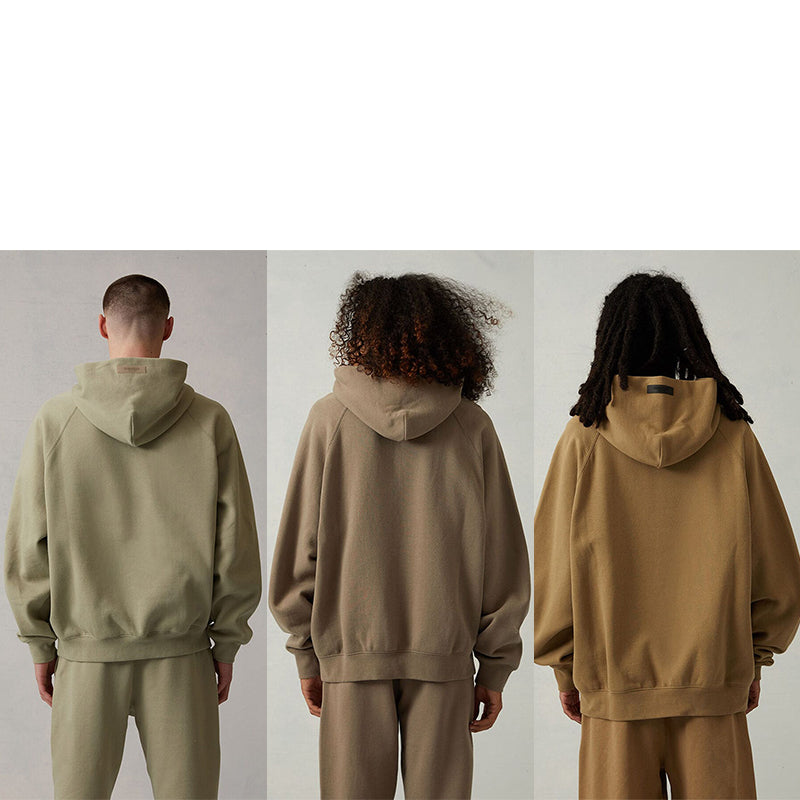 SS22 Essentials Hoodie (White Velvety)