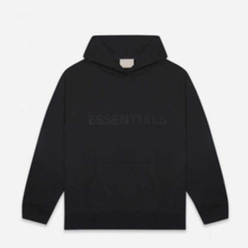 SS20 Essentials Hoodie - Black
