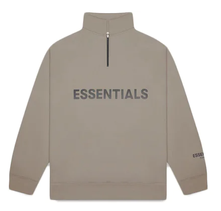 SS20 Essentials HalfZip - Charcoal