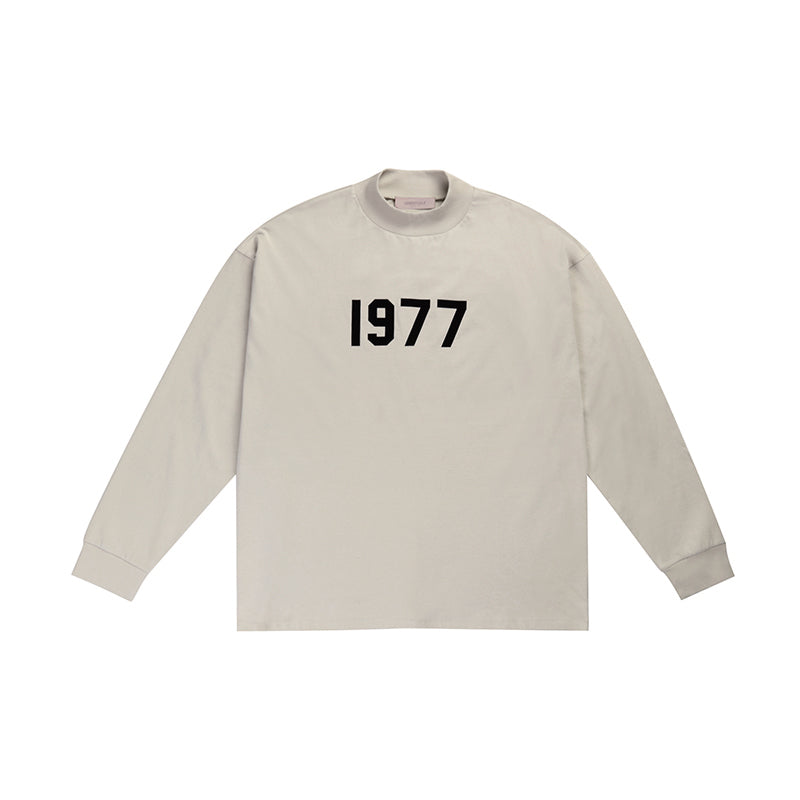 SS22 1977 Collection Print Essentials LShirt (1977 Velvety Print L-Shirt) - Wheat