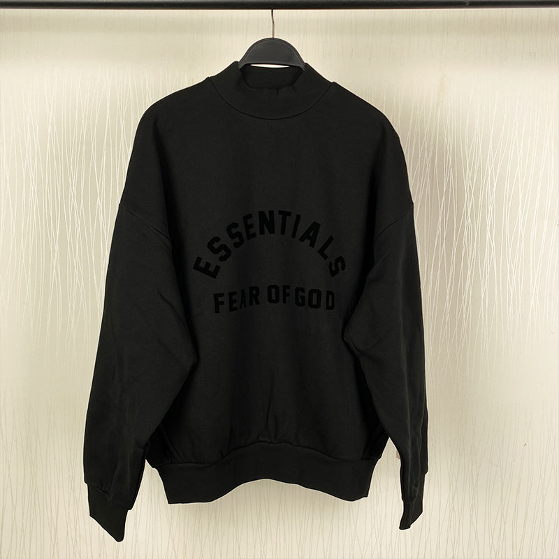 SS23 Black Core Collection Essentials Crewneck Sweatshirt