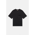 SS22 Essentials S-Shirt (Black Velvety Print) - Black