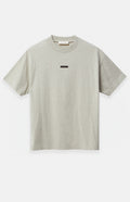 SP25 Essentials S-Shirt (Metallic Logo) - Heather Stone