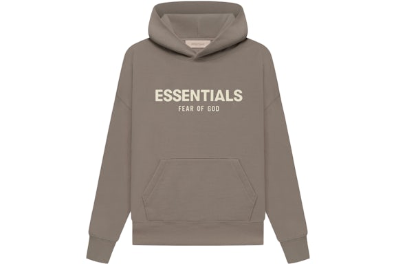 SS22 KIDS Essentials Hoodie - desert taupe